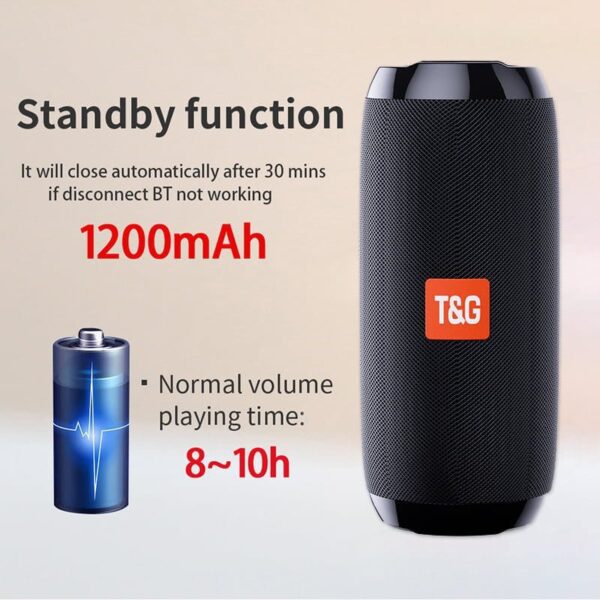 Portable Bluetooth Speaker Wireless Bass Subwoofer