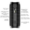 Portable Bluetooth Speaker Wireless Bass Subwoofer