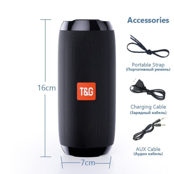 Portable Bluetooth Speaker Wireless Bass Subwoofer