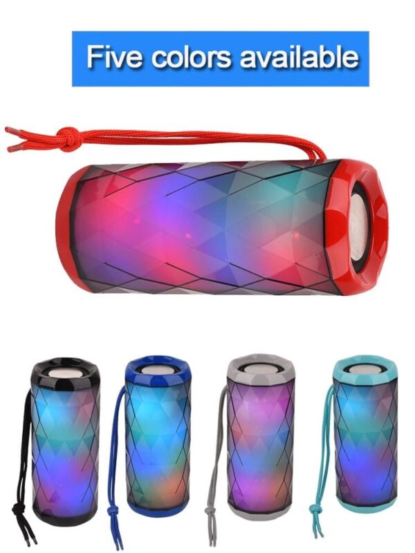 waterproof colored Portable bluetooth speaker