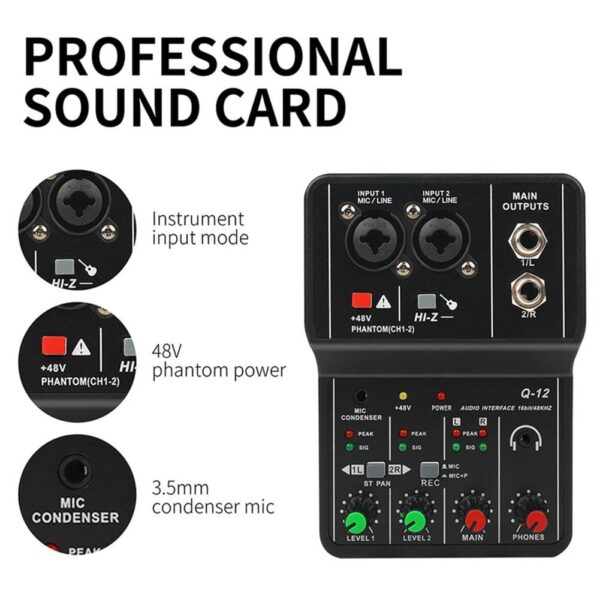 2 Way Sound Card