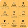 Bluetooth TWS Earphone Touch Control