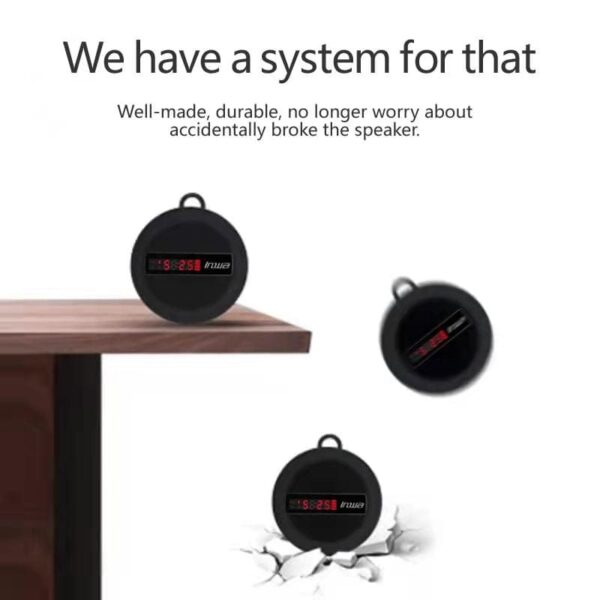 LED digital display bicycle Bluetooth speaker