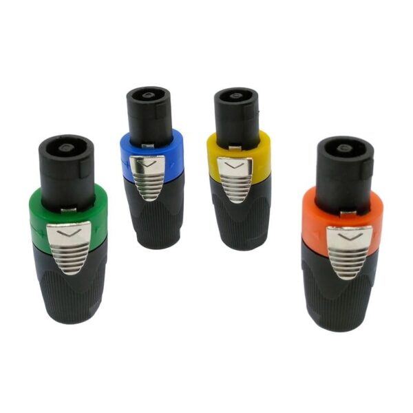 colored nl4 speakon 10PCS