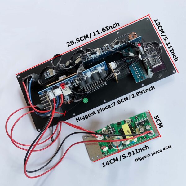 150w AC 110-220V Digital Bluetooth Stereo Amplifier Board