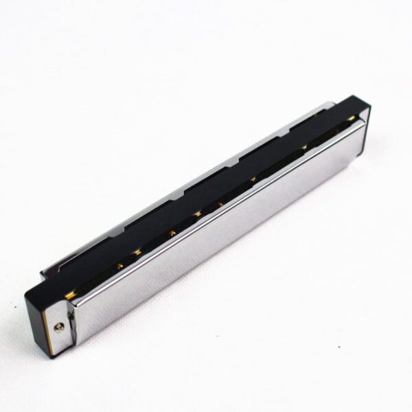 Swan Harmonica C Key 24 Holes Tremolo Mouth Organ Woodwind