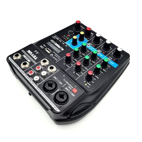 4 Channel Audio Mixer