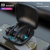 TWS Wireless Headphone IPX7 Waterproof LED Display