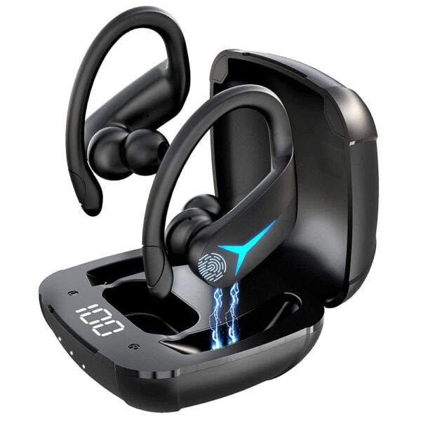 TWS Wireless Headphone IPX7 Waterproof LED Display