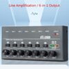 Digital Audio Mixer 6 Channel