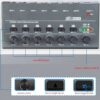 Digital Audio Mixer 6 Channel