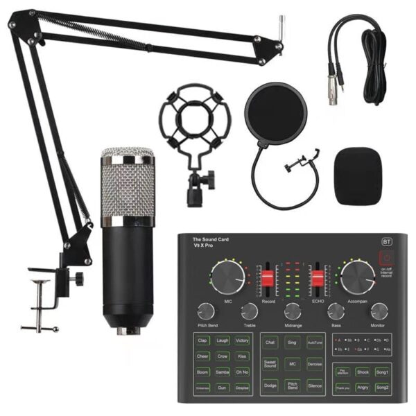 live broadcast soundcard mixer