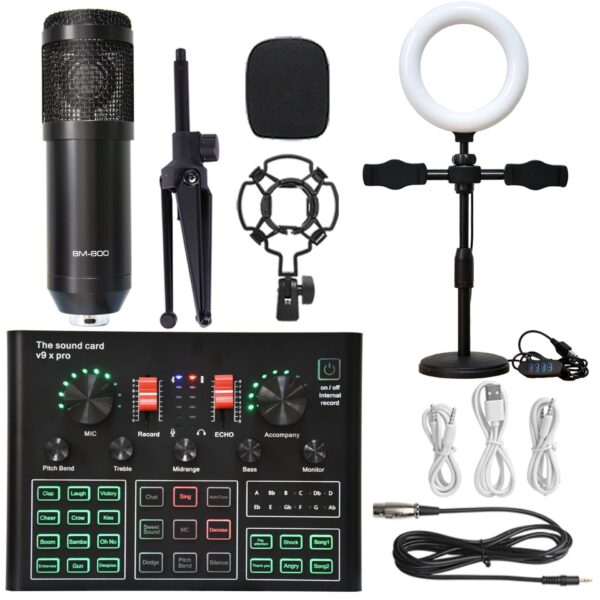 live broadcast soundcard mixer