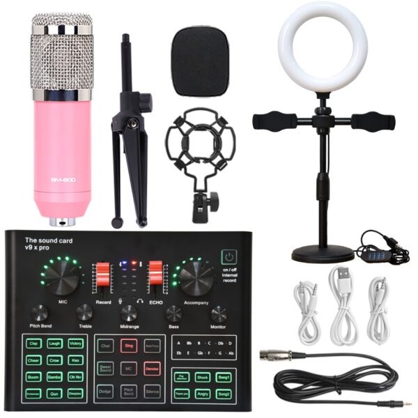live broadcast soundcard mixer