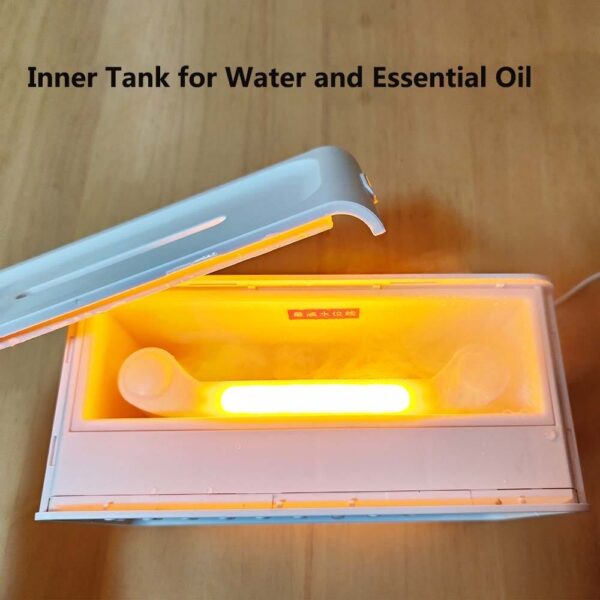 White Noise Humidifier Lamp