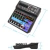 Wireless 6 Channel Audio Mixer