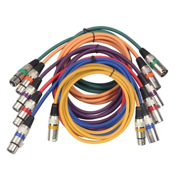 XLR Cable Canon Audio Cable 6pcs