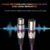 XLR Cable Canon Audio Cable 6pcs