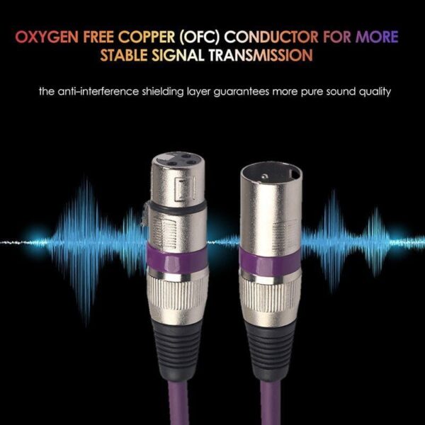 XLR Cable Canon Audio Cable 6pcs