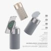 Magnetic wireless charging bluetooth speaker table lamp