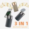 Magnetic wireless charging bluetooth speaker table lamp