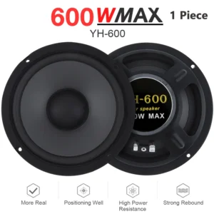 car subwoofer 6.5inch 600w