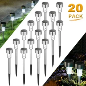Modern Outdoor Garden Lights Solar-Powered Lanterns