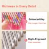 Thumb Piano Crystal Deluxe Set