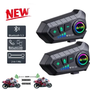 Waterproof Bluetooth Headset for Helmet