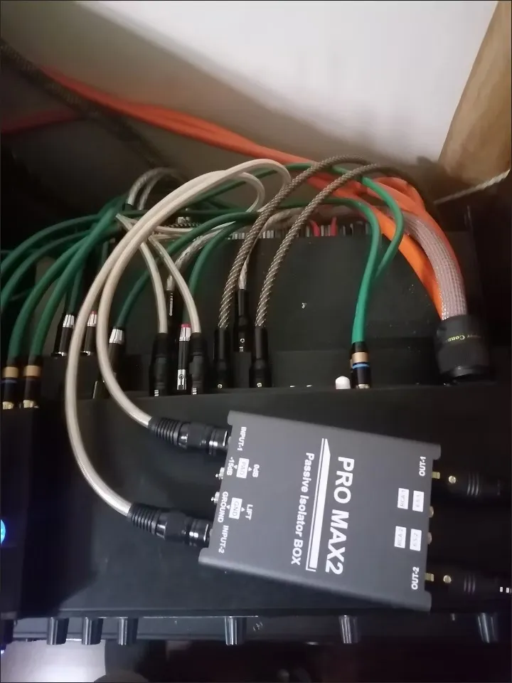 corporate AV ground loop noise fix conference room