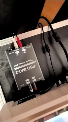 Audio Ground Loop Noise Isolator - Hum Eliminator photo review